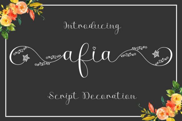 Afia Script: Crafting Elegance in Modern Design