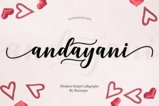Andayani Script: Elevating Modern Design with Fluid Typography