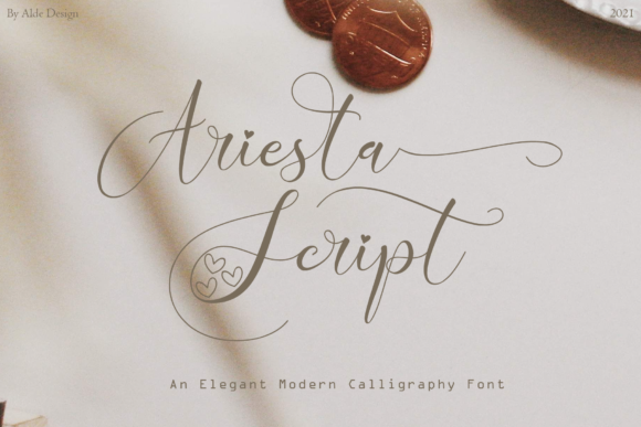 Ariesta Script: Elevating Designs with Elegant Typography