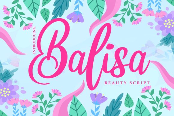 Balisa Script: Elevate Your Design with Handwritten Elegance