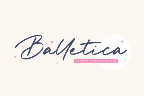 Balletica Script: Elevating Design with Elegant Typography