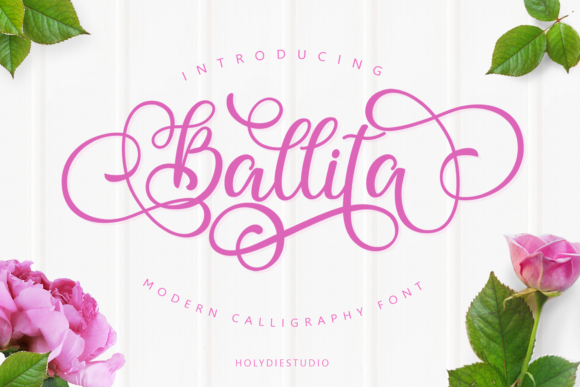 Ballita Script: Modern Calligraphy for Dynamic Design