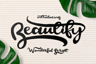Beautify Script: Elevate Your Design with Flowing Elegance