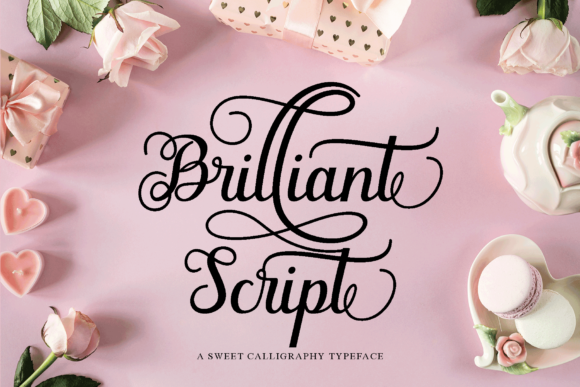 Brilliat Script: Elevate Your Design with Sweet Calligraphy
