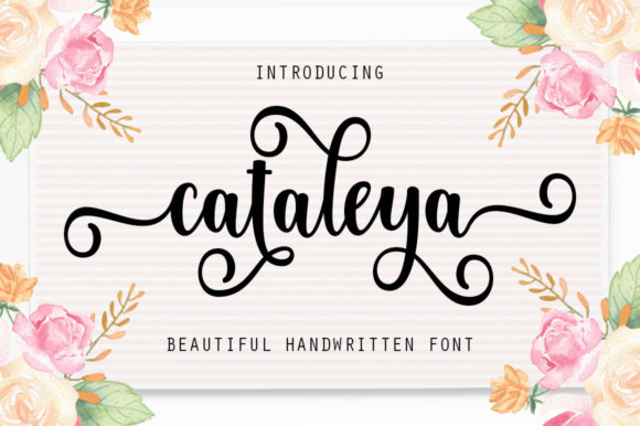 Cataleya Script: Elevate Your Visual Design