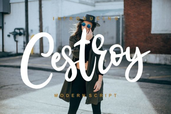 Cestroy Script: Elevate Your Design with Flowing Elegance