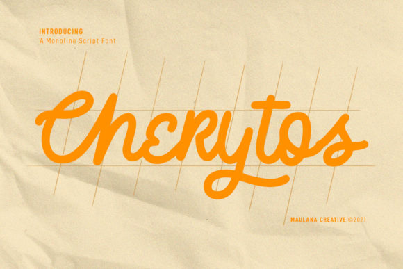 Cherytos Script: Elevate Your Design with Vintage Charm
