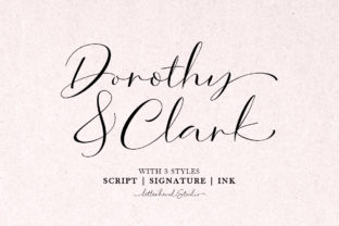Dorothy Clark Script: Bold Typography for Modern Design