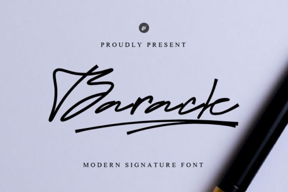 Elevate Your Design with Barack Script