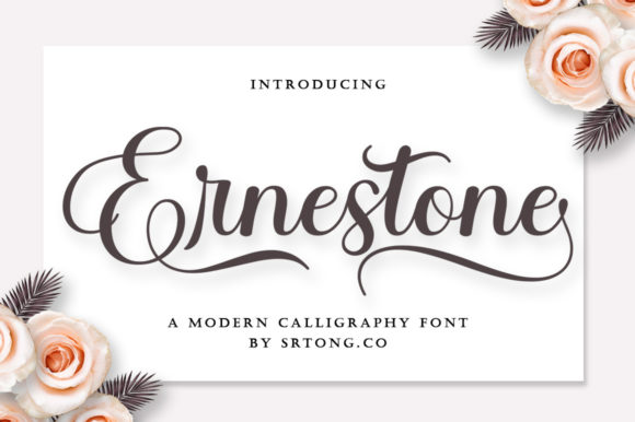 Elevate Your Design with Ernestone Script