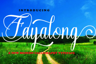 Fayalong Script: Elevating Design with Elegant Typography