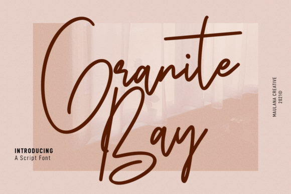 Granite Bay Script: A Timeless Font for Modern Design