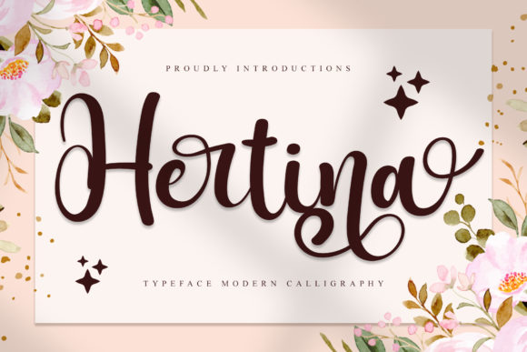 Hertina Script: Elevating Your Design with Elegant Typography