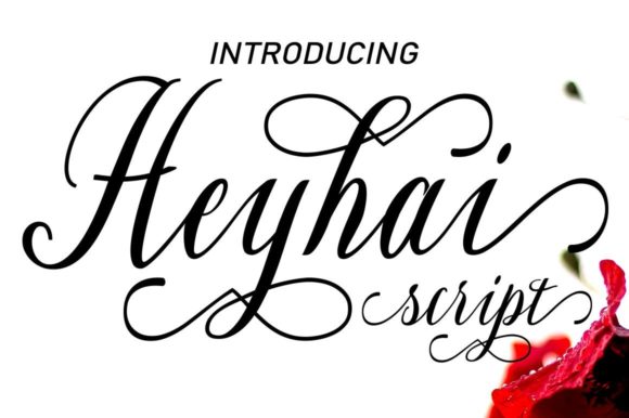 Heyhai Script: Elegant Typography for Modern Branding