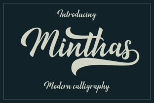 Minthas Script: Elevate Your Brand with Bold Typography