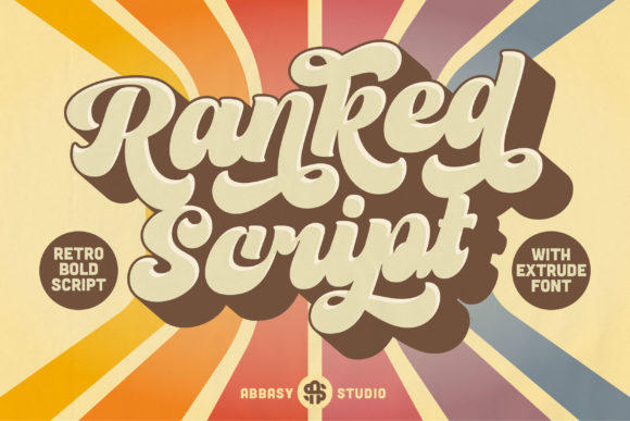 Ranked Script: The Bold Handwritten Font for Impactful Design