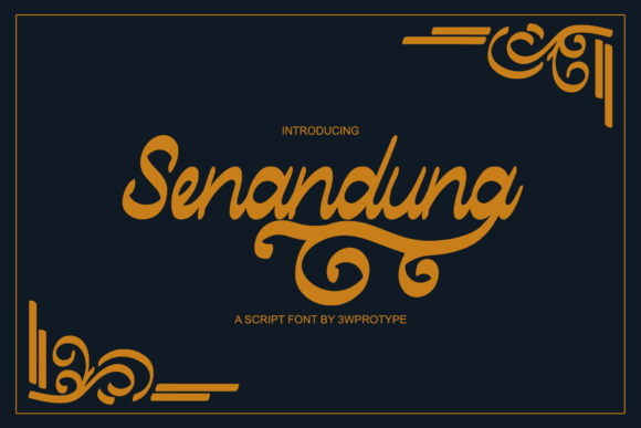 Senandung Script: A Natural Handwriting Font for Modern Design