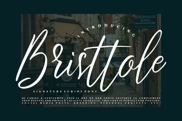 The Elegance of Bristtole Script in Modern Design